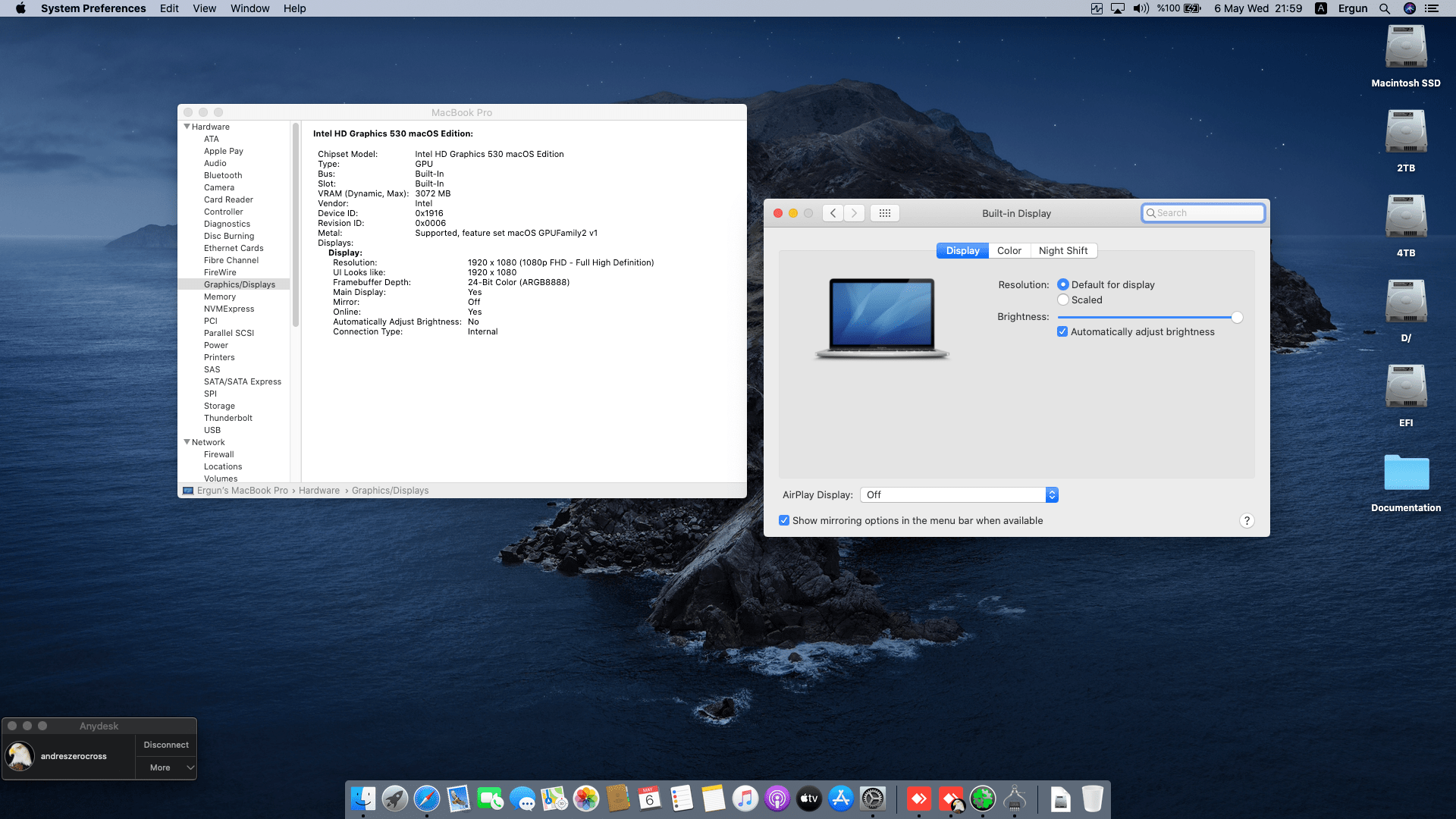 Asus ROG G501VW FY031T [SkyLake   Intel HD 530 + I2C] 3